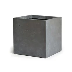 Pot argile carre 23x23cm