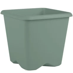 Pot carre chorus 20cm vert