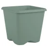 Pot carre chorus 40cm vert