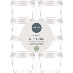 Pot de conservation 0.075l x8