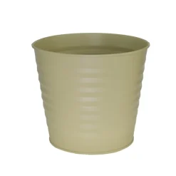 Pot decoratif en metal
