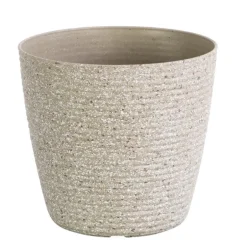 Pot de fleur rond plast d.18cm