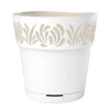 Pot gaia d30cm blanc