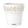 Pot gaia d25cm blanc