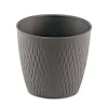 Pot liberty d16cm travertine gri