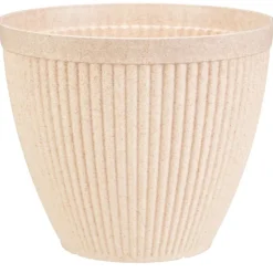 Pot plastique nervure 28