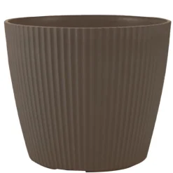 Pot plastique nervure o18cm
