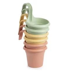 Pot suspendu o18cm 3 ass