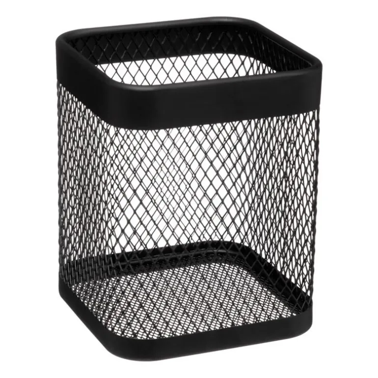 Pot ustensile metal noir