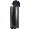 Poubelle a pedale 30l noir