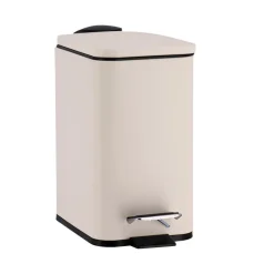Poubelle 3l metal frein de chute