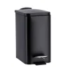 Poubelle 3l metal frein de chute