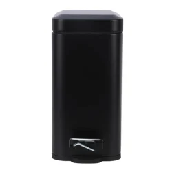 Poubelle 3l metal noire