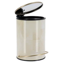 Poubelle ronde metal 3l - chic
