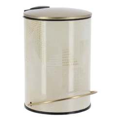 Poubelle ronde metal 3l - chic
