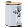Poubelle ronde metal 3l - zen
