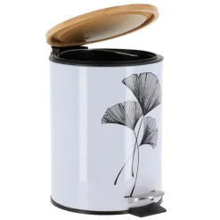 Poubelle ronde metal 3l - zen