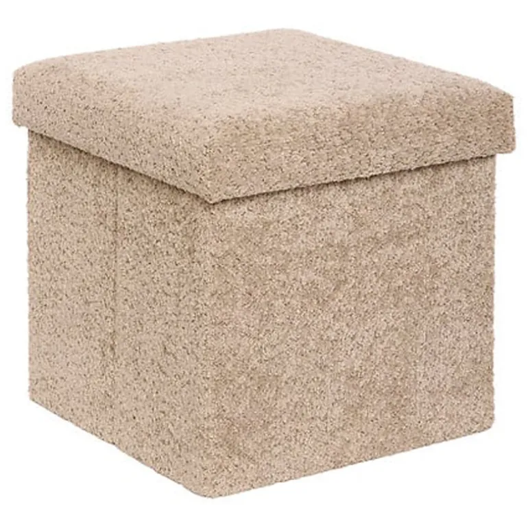 Pouf pliable simple soana taupe