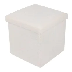 Pouf rangement teddy