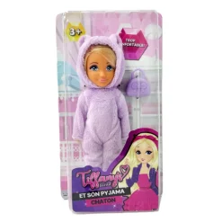 Poupee pyjama chaton