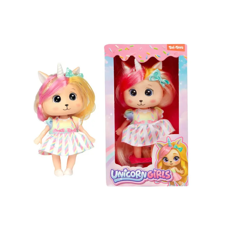 Poupee sweet rainbow 20cm 6ass