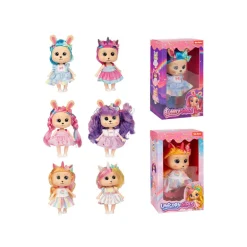 Poupee sweet rainbow 20cm 6ass