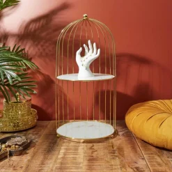 Presentoir a gateaux 2 niv cage
