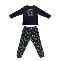 Pyjama garcon polaire let's play