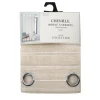 Rideau chenille 140x240cm creme