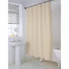 Rideau de douche beige