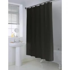 Rideau de douche noir
