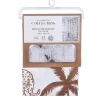 Rideau de douche palmier
