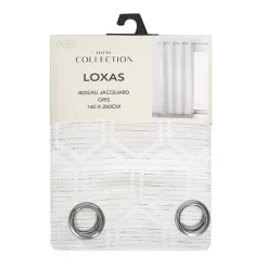 Rideau jacquard loxas