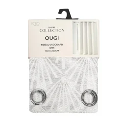 Rideau jacquard ougi