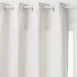 Rideau leon ivoire 140x260