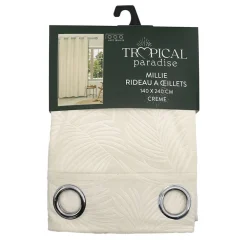 Rideau millie 140x240cm creme