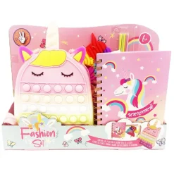 Sac a dos papeterie licorne