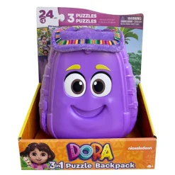 Sac a dos 3 puzzles dora