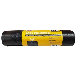 Sacs poubelle liens 30l