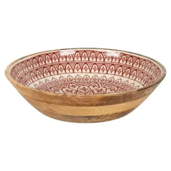 Saladier en bois ankara d28x7cm