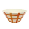 Saladier plastique d24cm orange