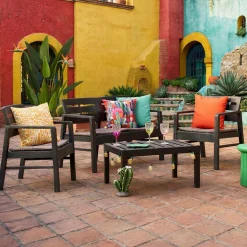 Salon de jardin 4p java