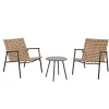 Salon de jardin 2 places + table