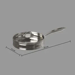 Sauteuse 28cm inox resilience