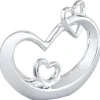 Sculpture coeurs enchevetres