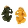 Sculpture singes de la sagesse