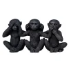 Sculpture 3 singes de la sagesse