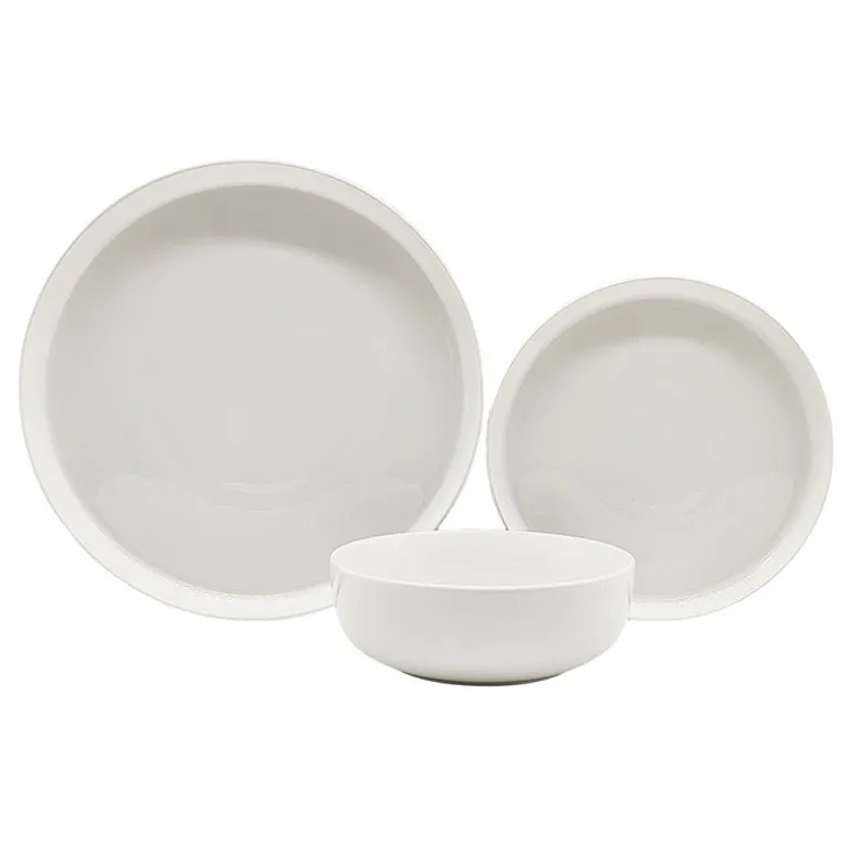 Service 12 pcs blanc