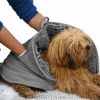Serviette pour chien chenille