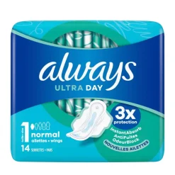 Serviettes x14 ultra normal plus